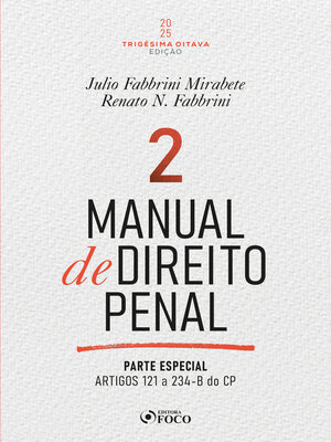 cover image of Manual de Direito Penal--Parte Especial -